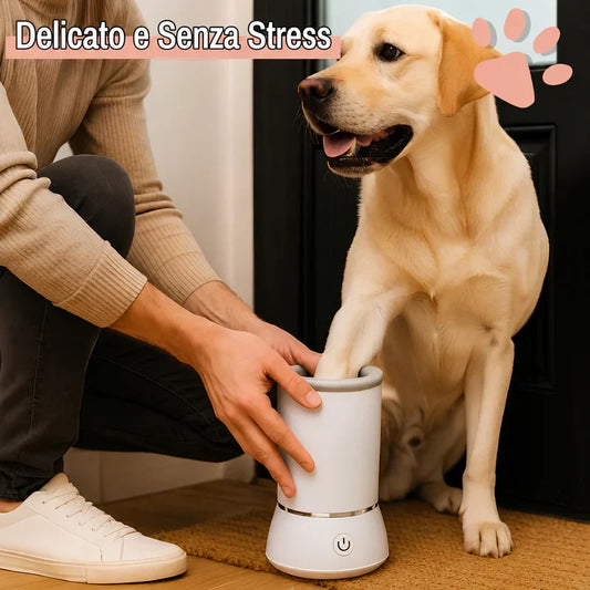 Pulitore Zampe Cane Elettrico