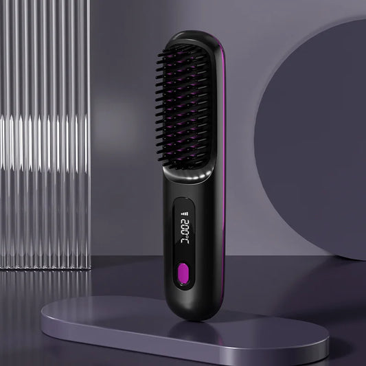 Pettine Lisciante Wireless Capelli